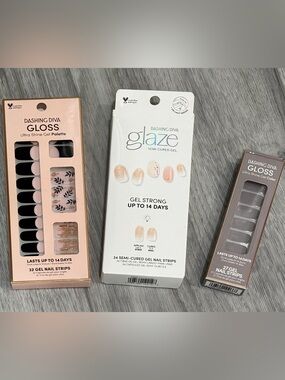BUNDLE of 3 Dashing Diva Nail Strips